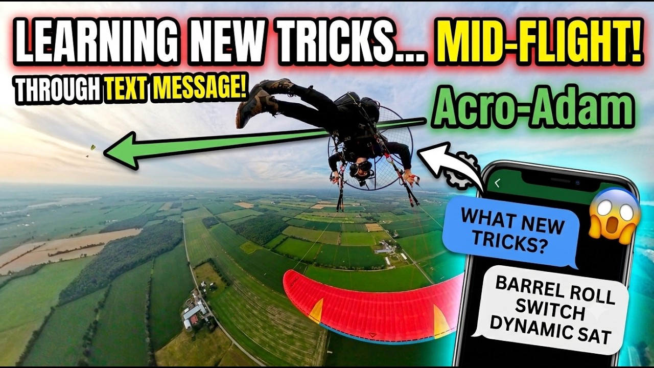 Learning new tricks through text message mid-flight