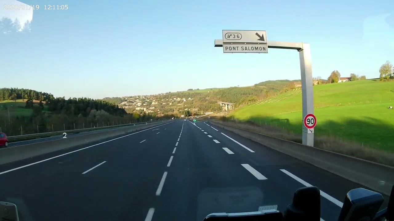 France D44 and the N88 from Sainte Sigolene
