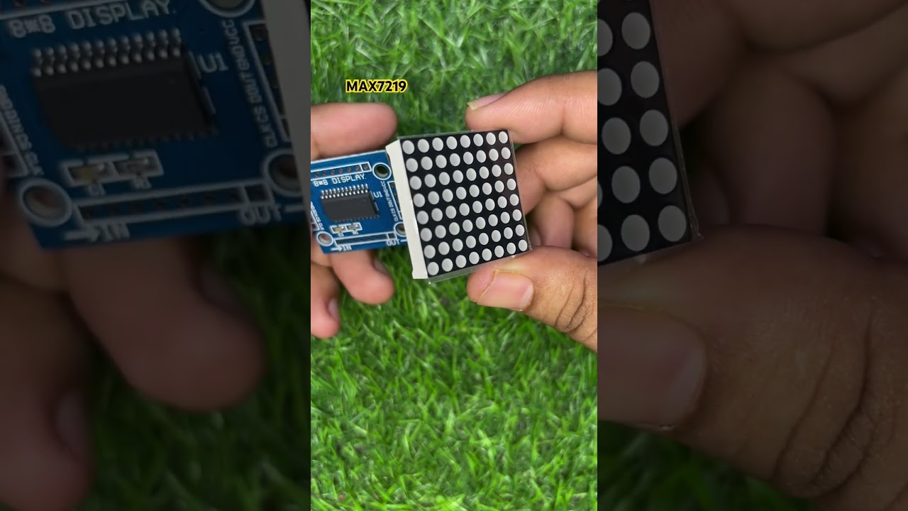 MAX7219 8x8 LED Matrix - Basics | Working #unboxing #arduino #shorts #shortsfeed #reels #diy #apple