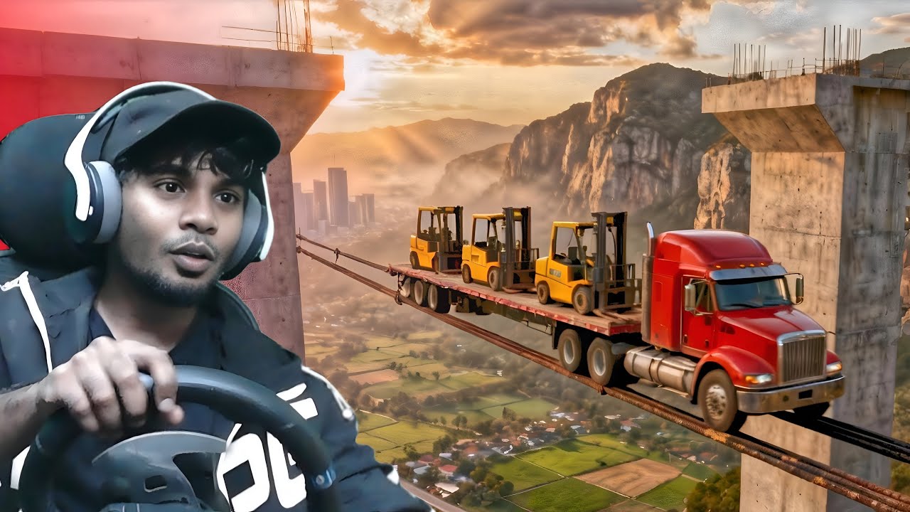 One Mistake = Game Over 😰 | Dangerous Forklift Delivery in ETS2