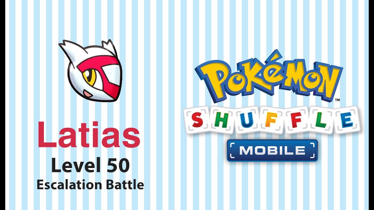 Pokemon Shuffle Mobile - Escalation Battle - Latias (Level 50)