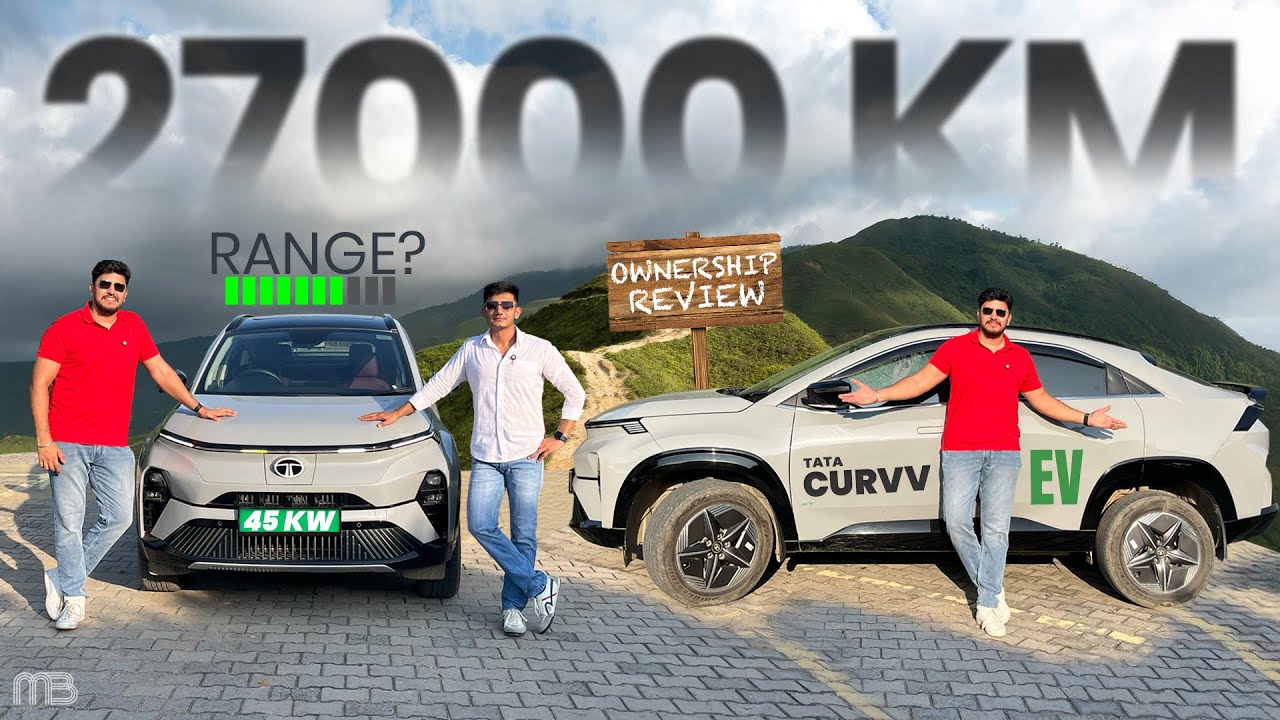 Tata CURVV EV - 27,000 KM Ownership Review | Most Value for Money Model?