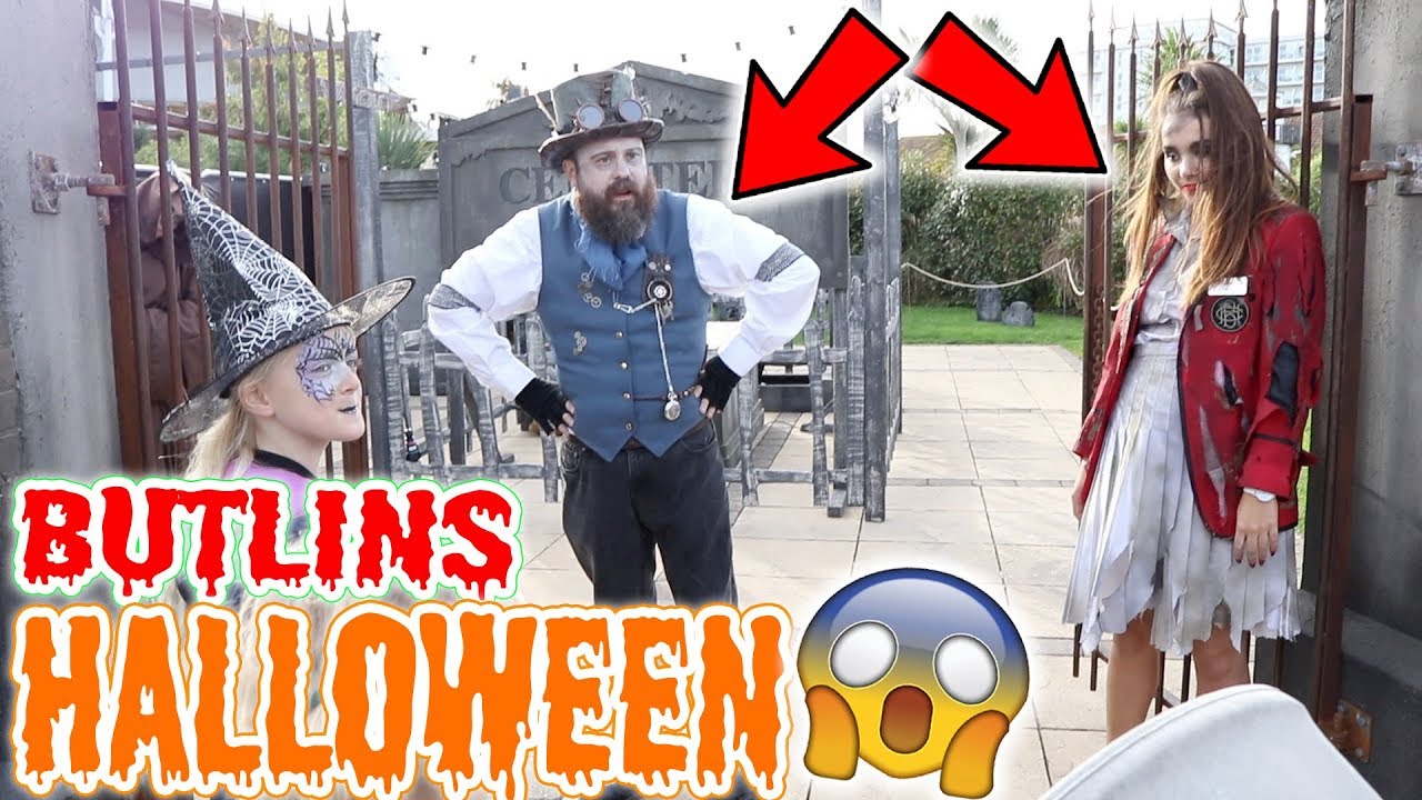 BUTLINS BOGNOR REGIS TRICK OR TREAT ZOMBIE GRAVEYARD
