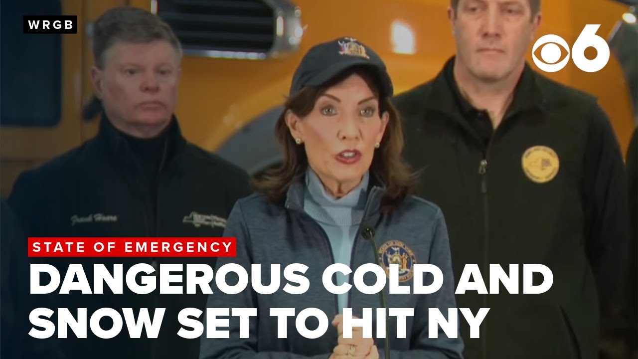 Gov. Hochul updates New Yorkers on extreme weather