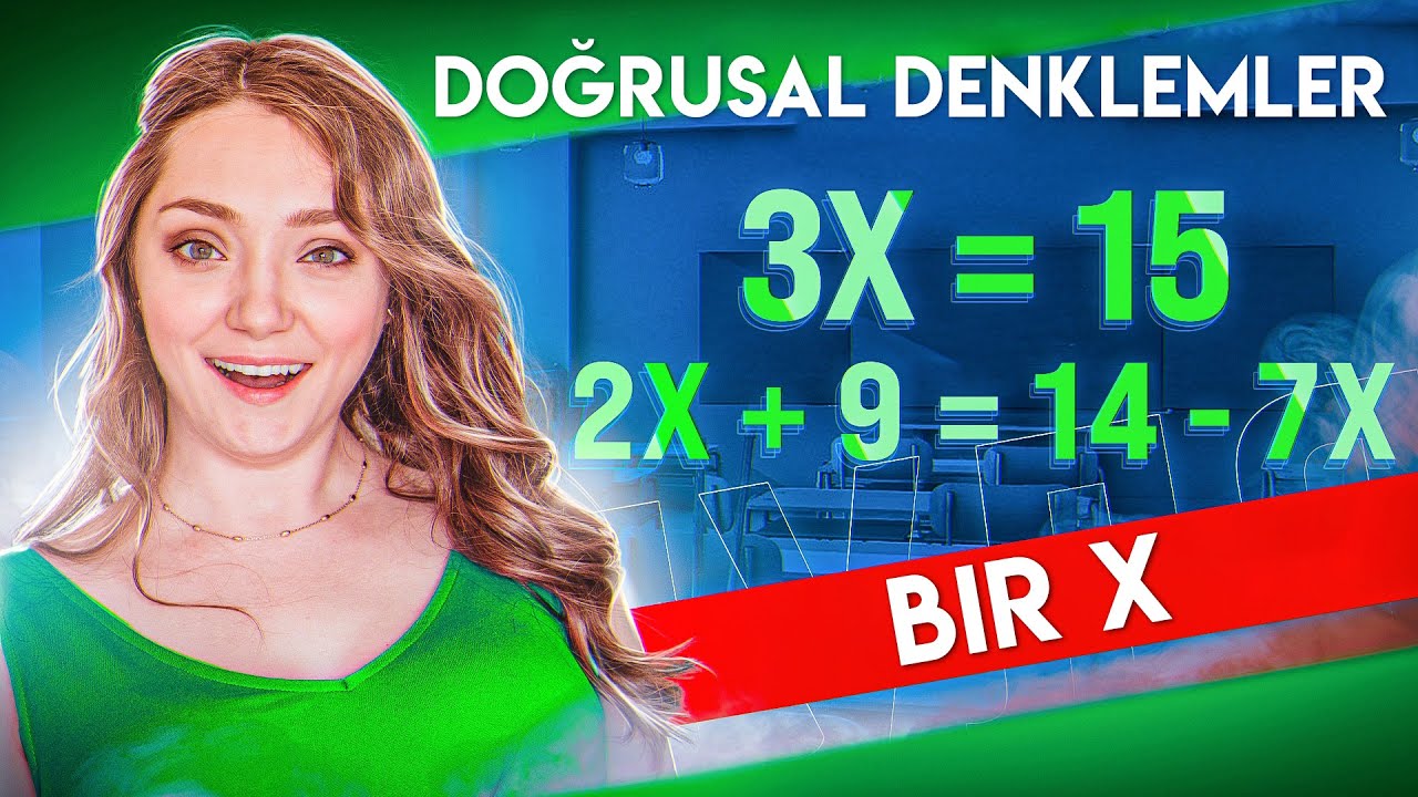Tek değişkenli doğrusal denklemler