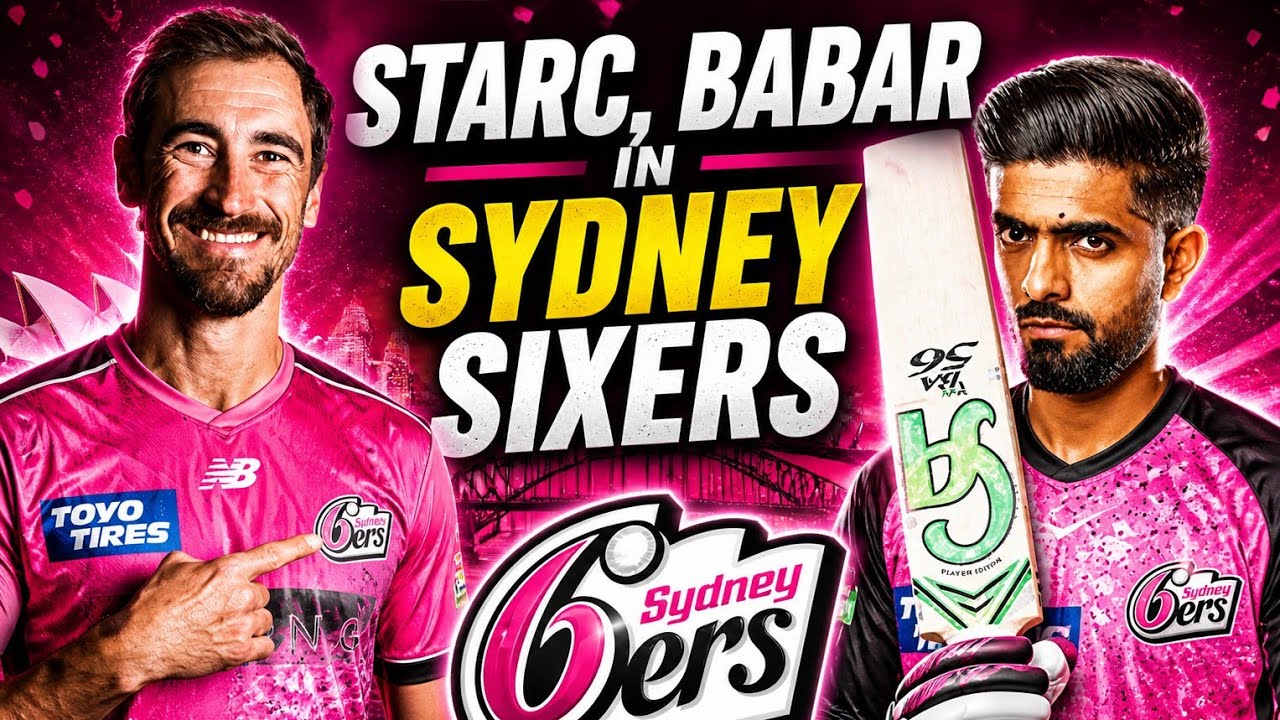 Starc Join Sydney Sixers || Babar || Steve || Hazlewood 🔥 BBL 15