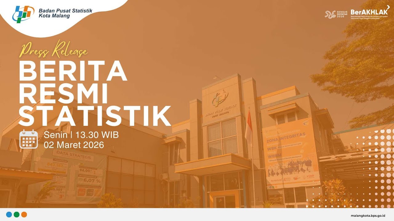SIARAN PERS : BERITA RESMI STATISTIK Maret 2026