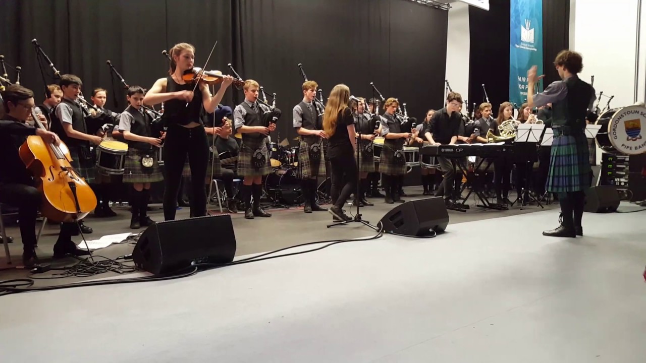 Gordonstoun Pipe Band - Scottish Schools Pipe Band Championships 2017 (Freestyle)