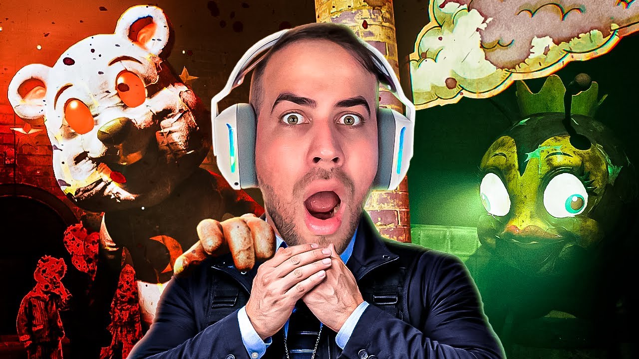 NUNCA VISITE A FÁBRICA DE ANIMATRONICS À NOITE! - Rainbow Gate - Parte 1