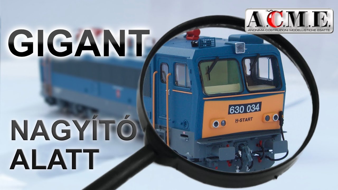 A.C.M.E. V63 034 "Gigant" a nagyító alatt (H0 1:87)