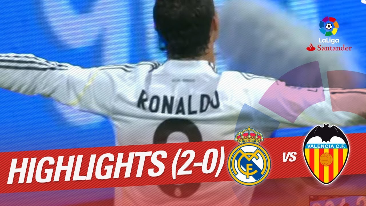 Resumen de Real Madrid vs Valencia CF (2-0) 2009/2010