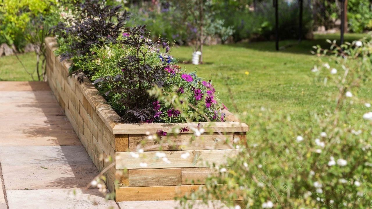 Comment construire une jardinière surélevée WoodBlocX