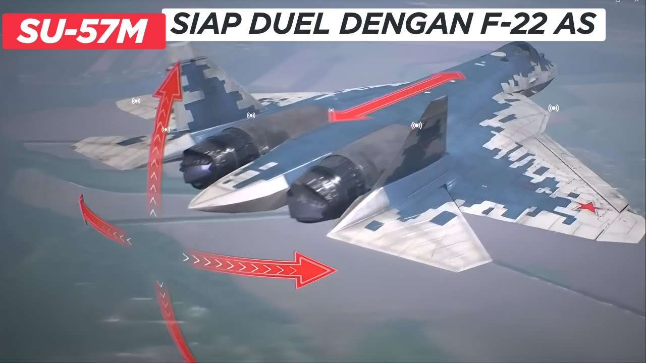 VERSI Upgrade terbaru Su-57 Siluman Rusia, membuat NATO Ketar Ketir