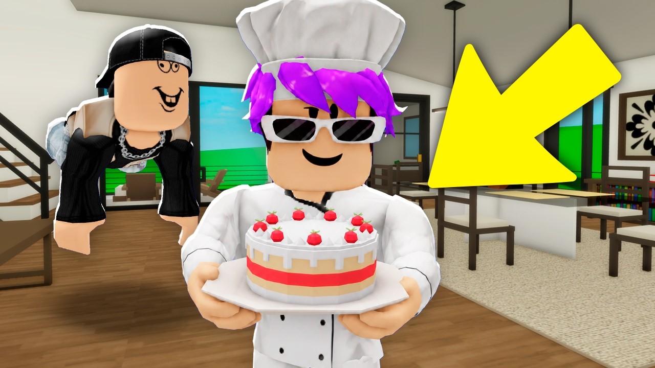 VIREI UM COZINHEIRO NO BROOKHAVEN RP