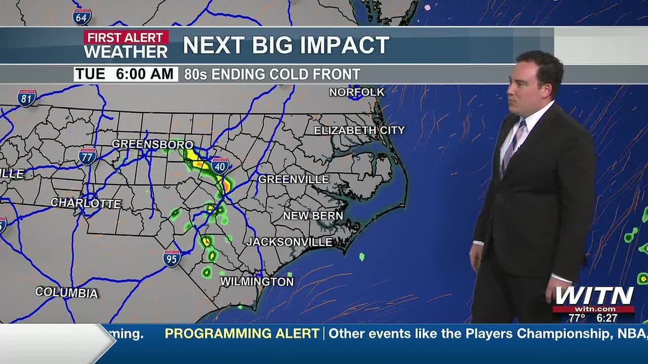 Rain possible to start Tuesday