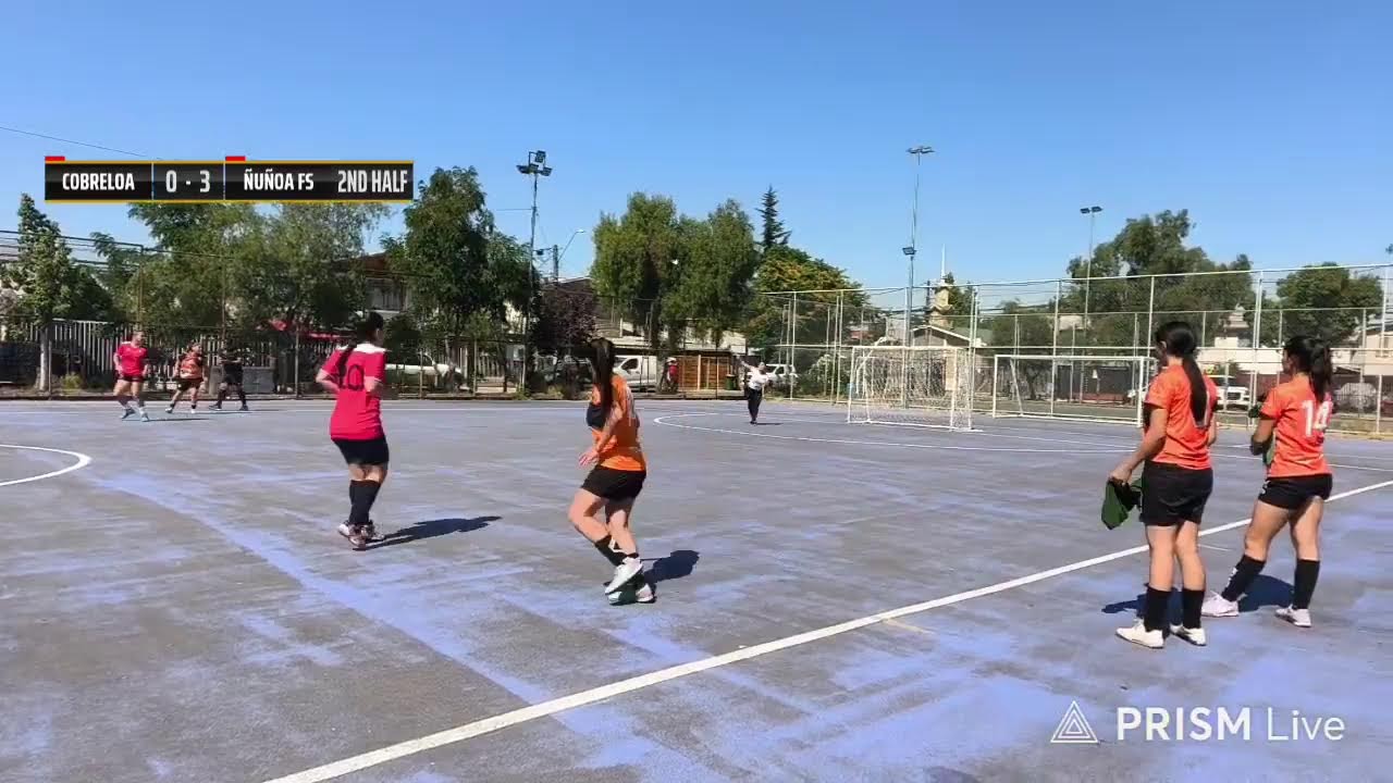 Cobreloa vs Ñuñoa Fs PARTE 1 | Semifinal Ida Barrio Futsal Femenino 2025