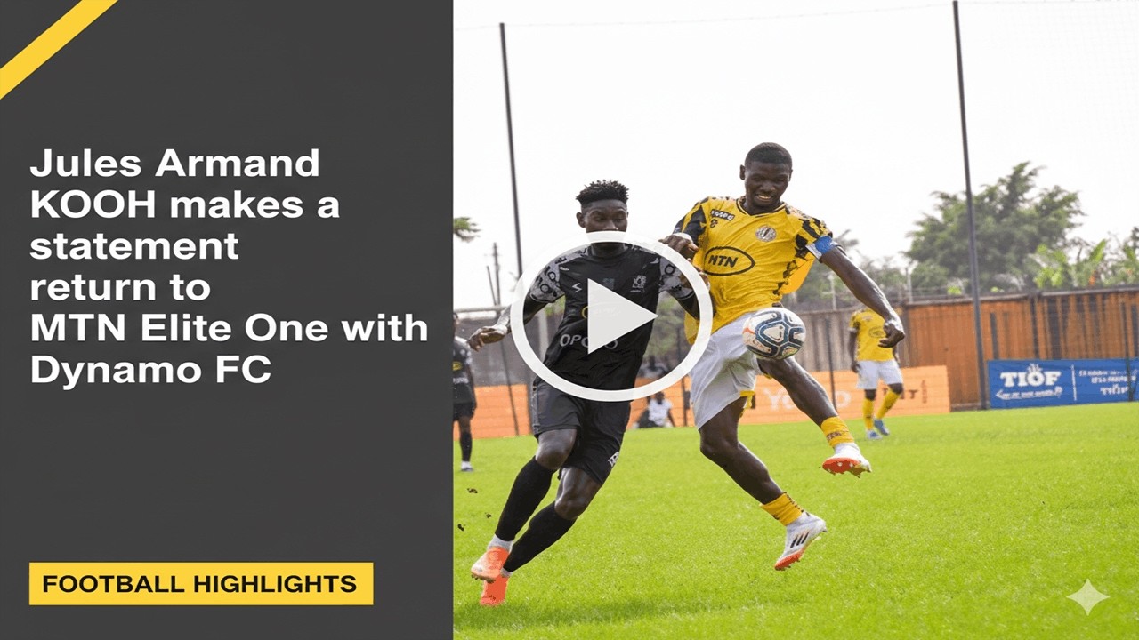 Jules Armand KOOH Makes a Thunderous Return to MTN Elite One