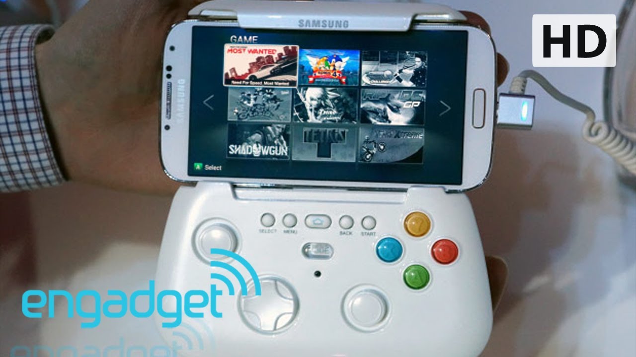 Samsung Prototype Wireless Game Pad hands-on | Engadget