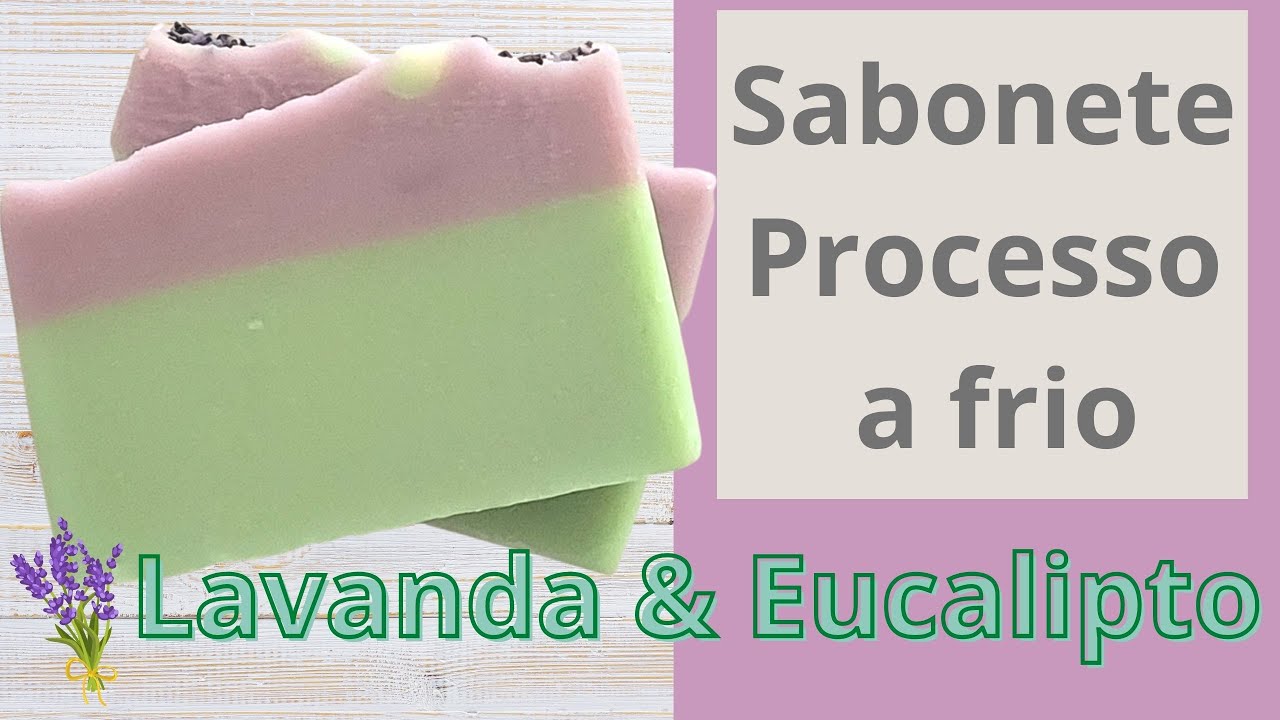 Sabonete de lavanda e eucalipto