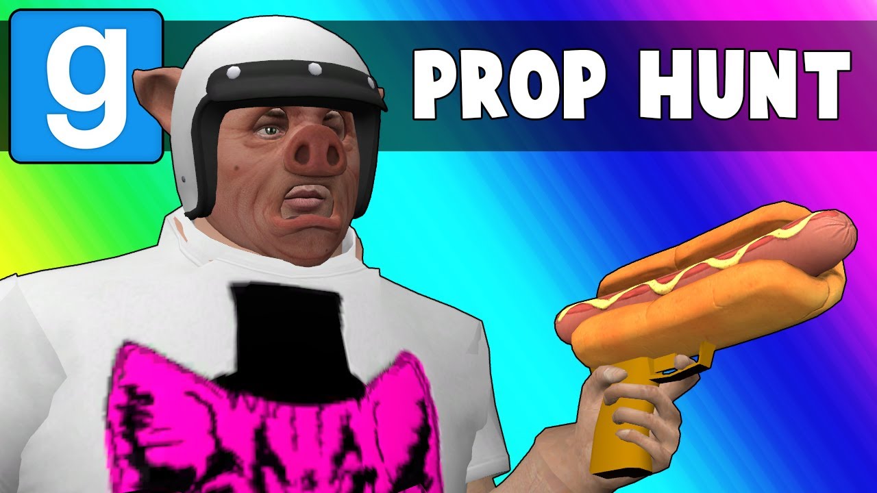 Gmod Prop Hunt Funny Moments - Getting Back in Shape! (Garry's Mod)