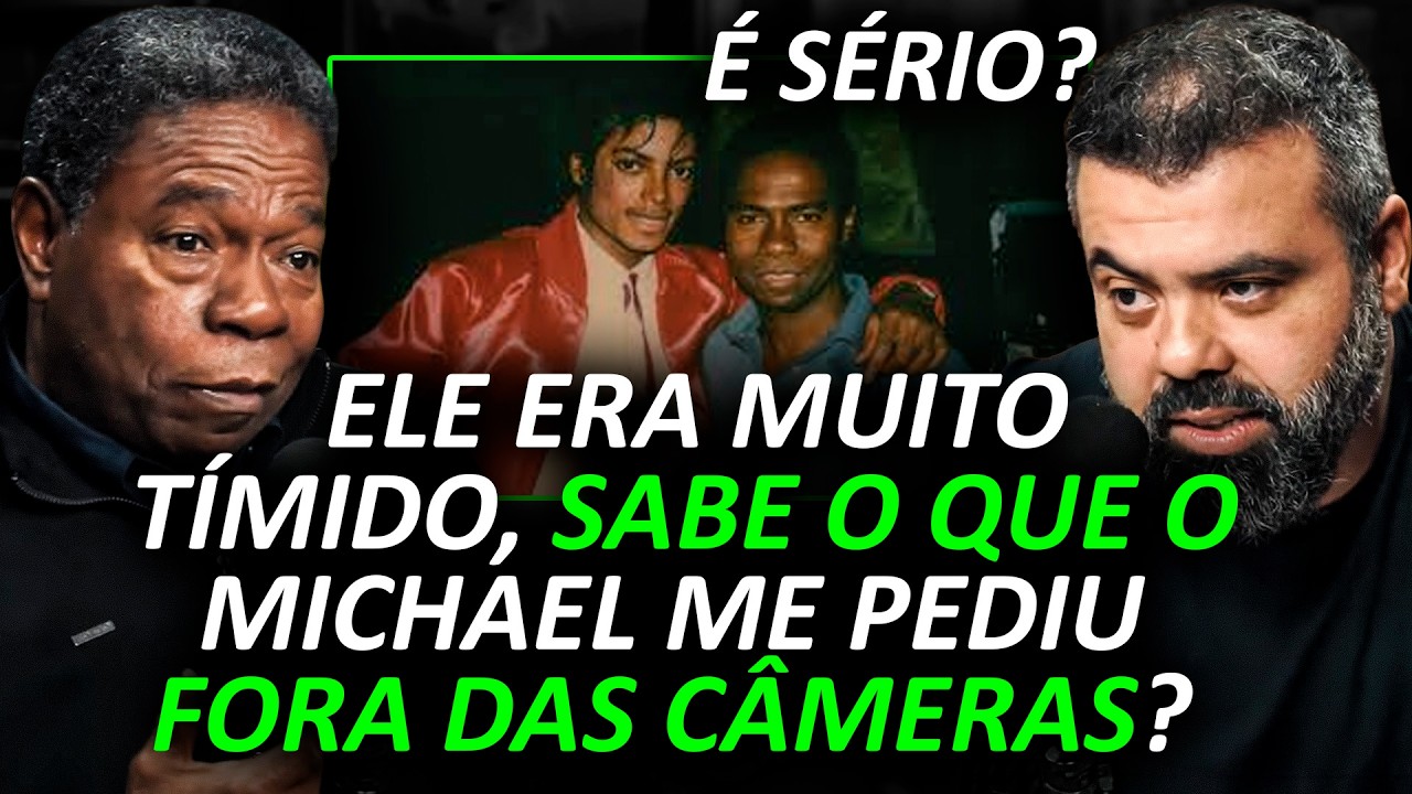 MICHAEL JACKSON nos BASTIDORES: BRASILEIRO EXPÕE COMO FOI TRABALHAR com REI do POP [PAULINHO COSTA]