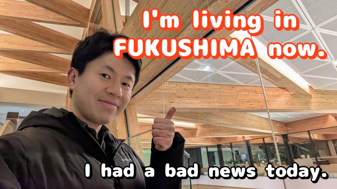 I'm living in FUKUSHIMA now. I had a bad news today. #fukushima #japan