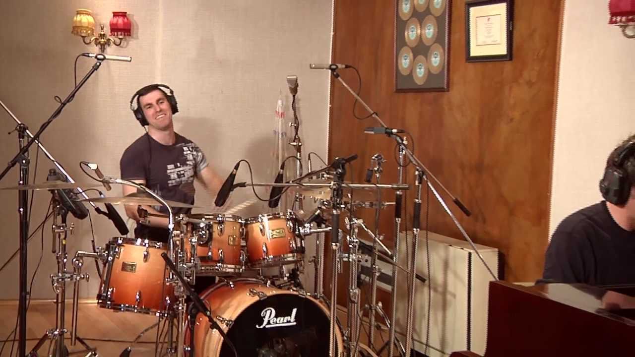 Neil Byrne and Declan O'Donoghue in studio - July 2011