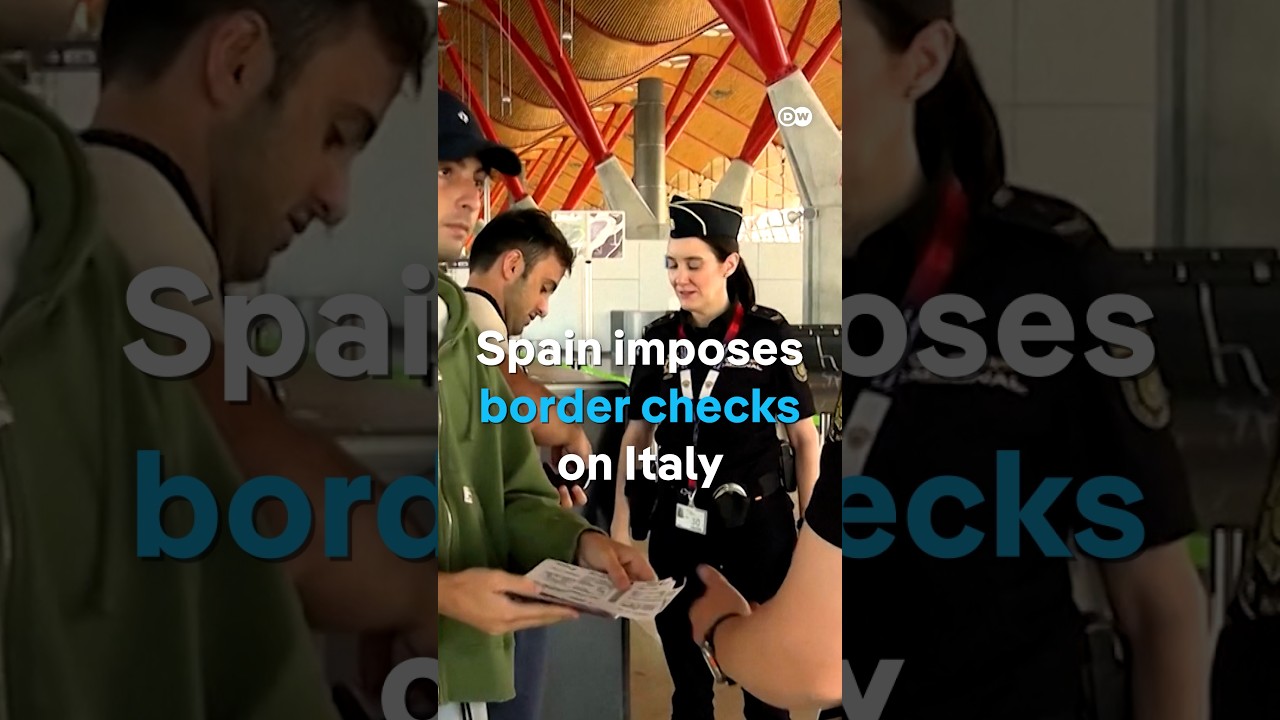 Spain imposes border controls on Italy as migrant row intensifies | DW News