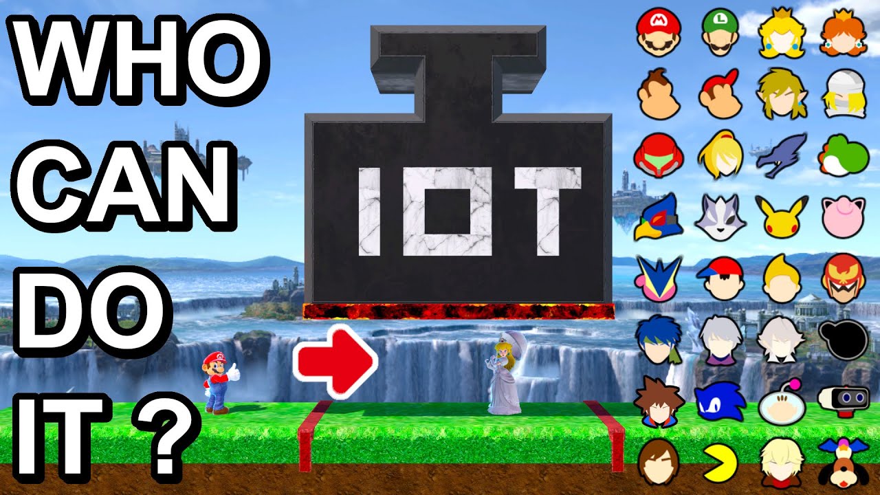 Who Can Save The Princess From The 10 Tons - Super Smash Bros. Ultimate
