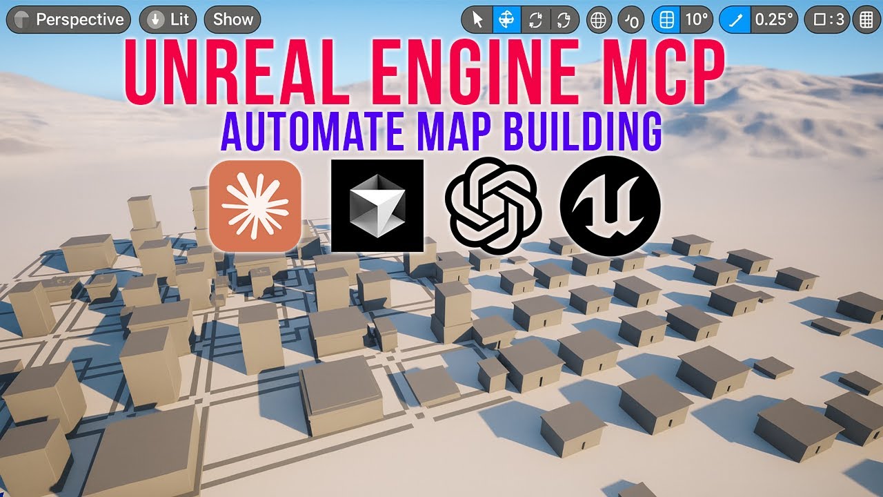 Руководство по установке Unreal Engine MCP — Автоматизация создания мира
