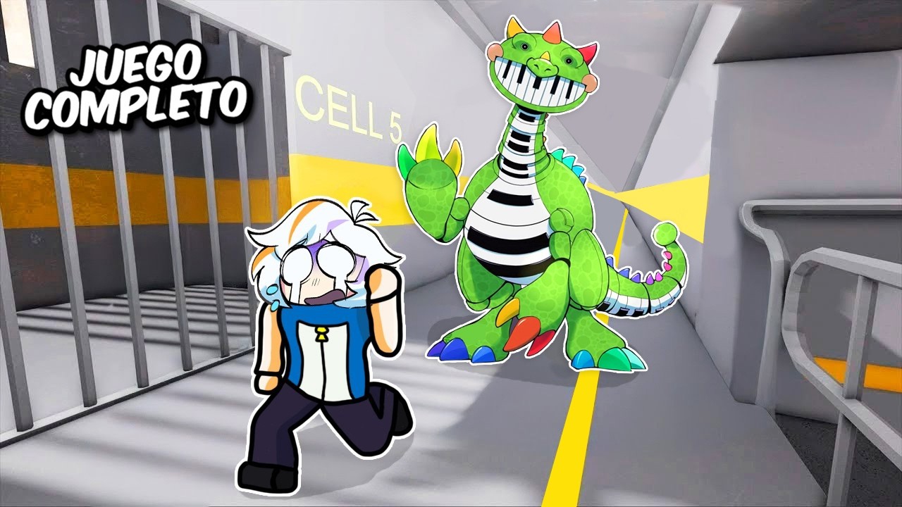 ESCAPA DE LA PRISION DE PIANOSAURUS COMPLETO (PIANOSAURUS BARRY'S PRISON RUN ROBLOX)