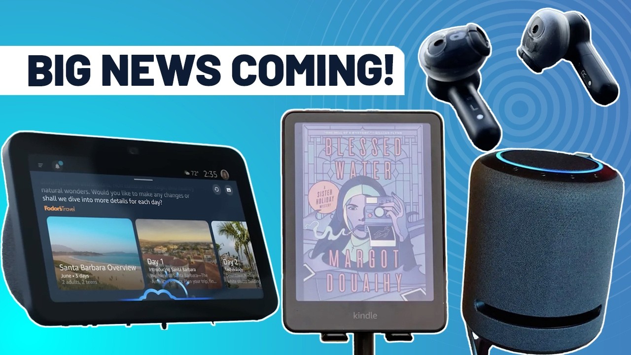 Слухи о предстоящем мероприятии Amazon Fall Event 2025: новые Kindle, Echo Studio, Alexa+ и много...