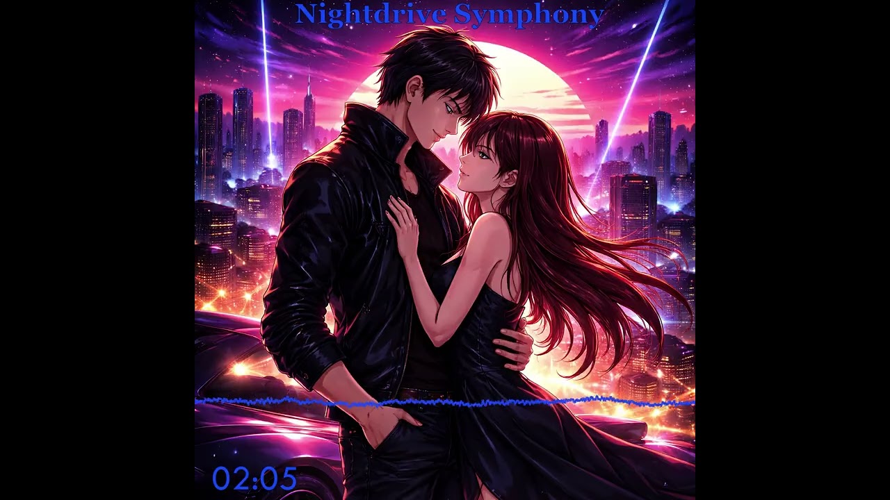 HarkDark - Nightdrive Symphony (Suno AI - Synthpop orchestral)