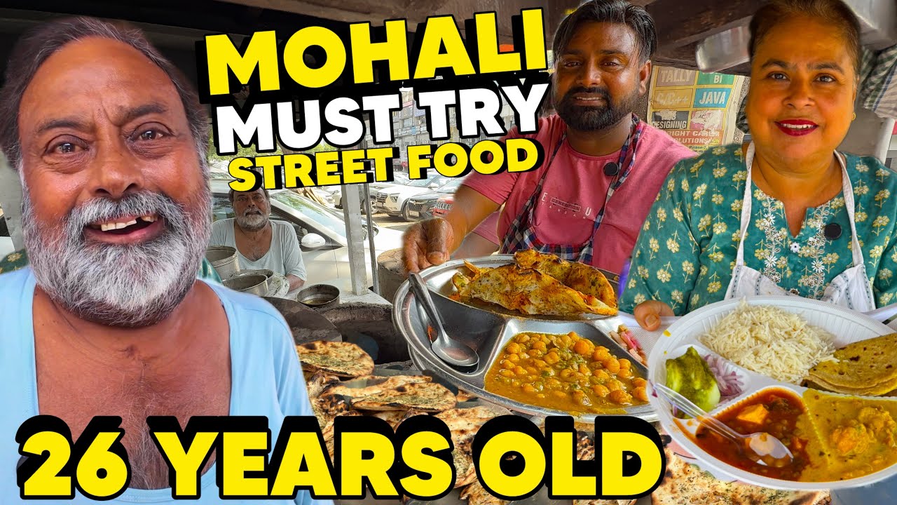 Mohali Food Tour | Best Street Food In Mohali | Famous Food in Mohali | Oyefoodiesingh | Street Food