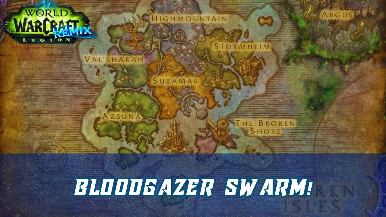 Bloodgazer Swarm! World Quest | Legion Remix