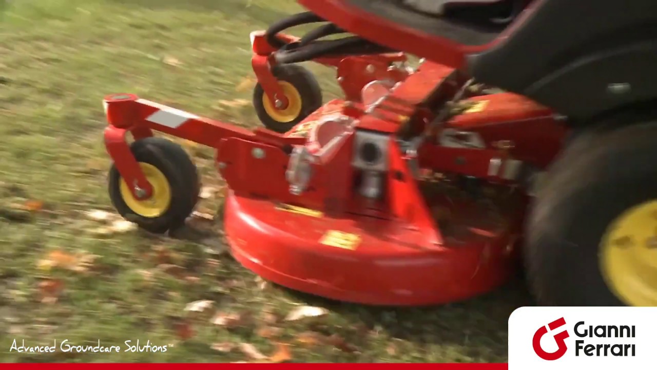 Leaf cleanup with Gianni Ferrari GT