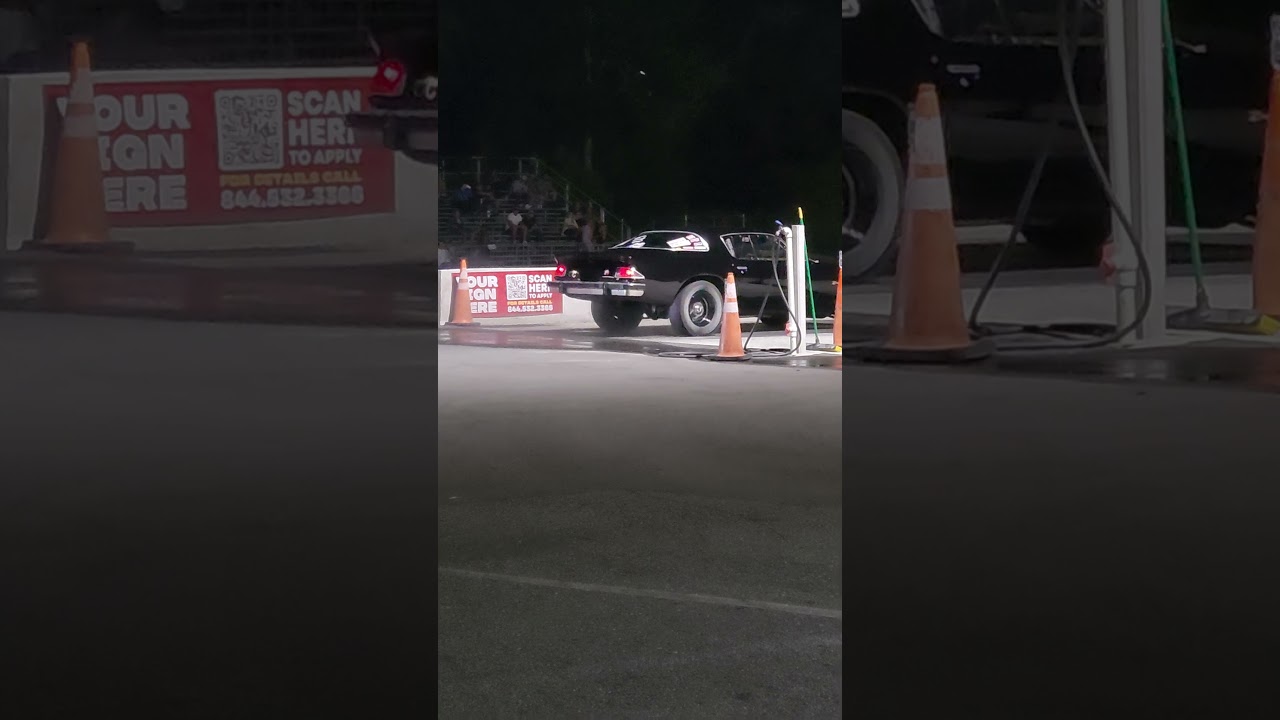 Gm Laying rubber @ lead foot city Track