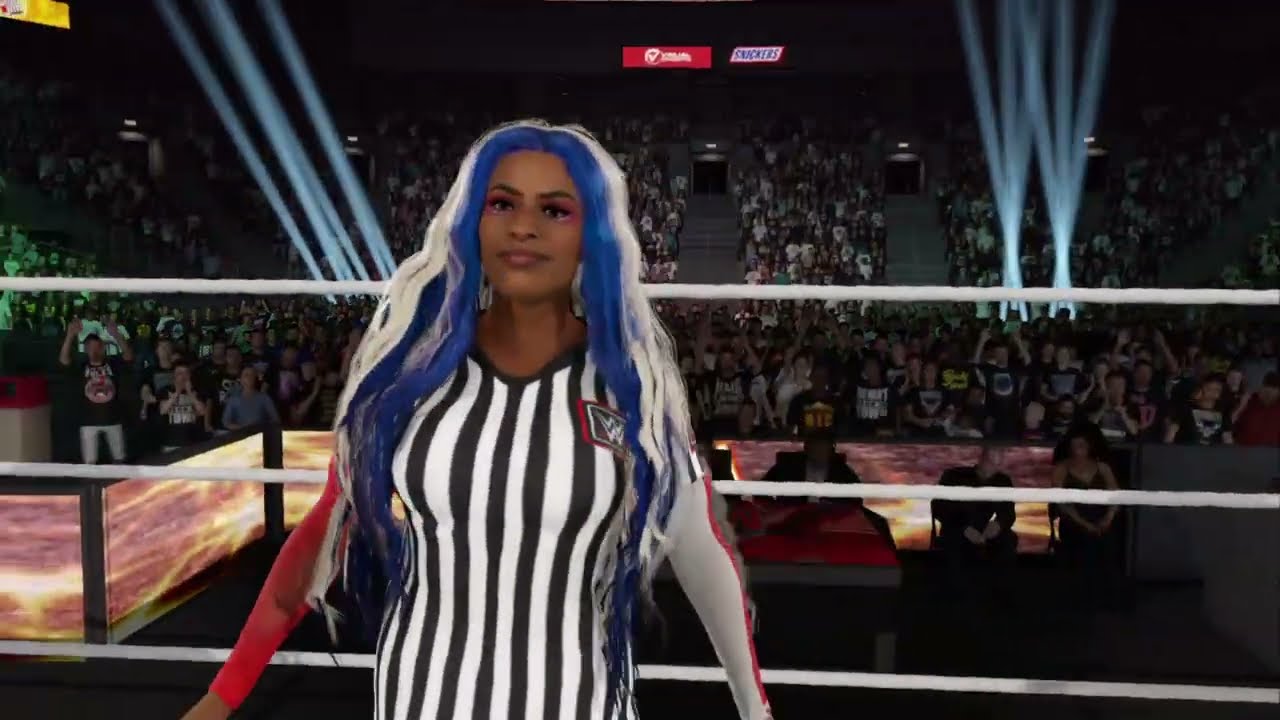 Rey Mysterio vs Dragon Lee (World Title) | WWE 2K24