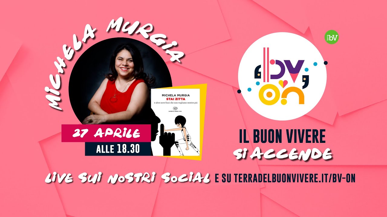 BV On 2021 -  Michela Murgia presenta “Stai zitta”