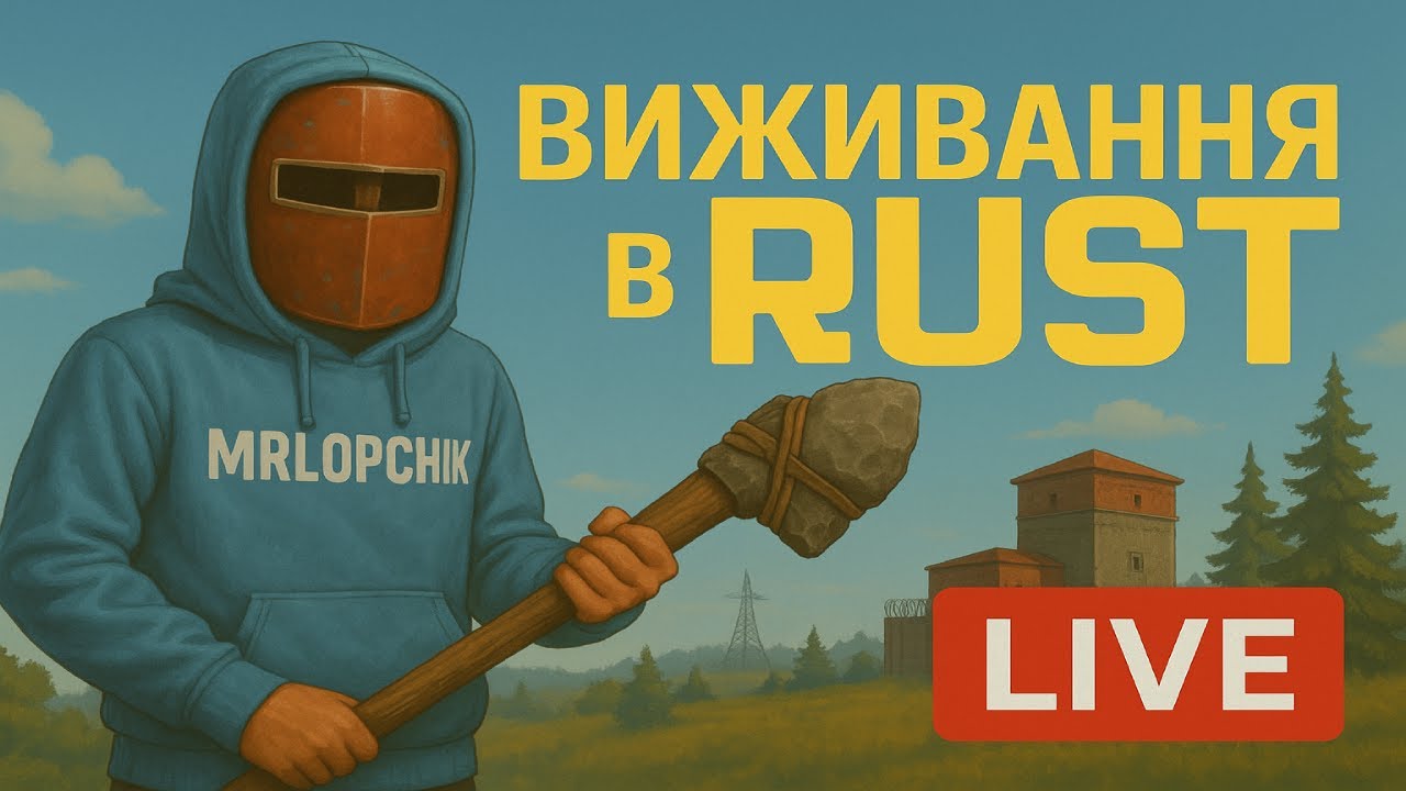 🔴 Виживаєм в RUST/РАСТ☢️d1