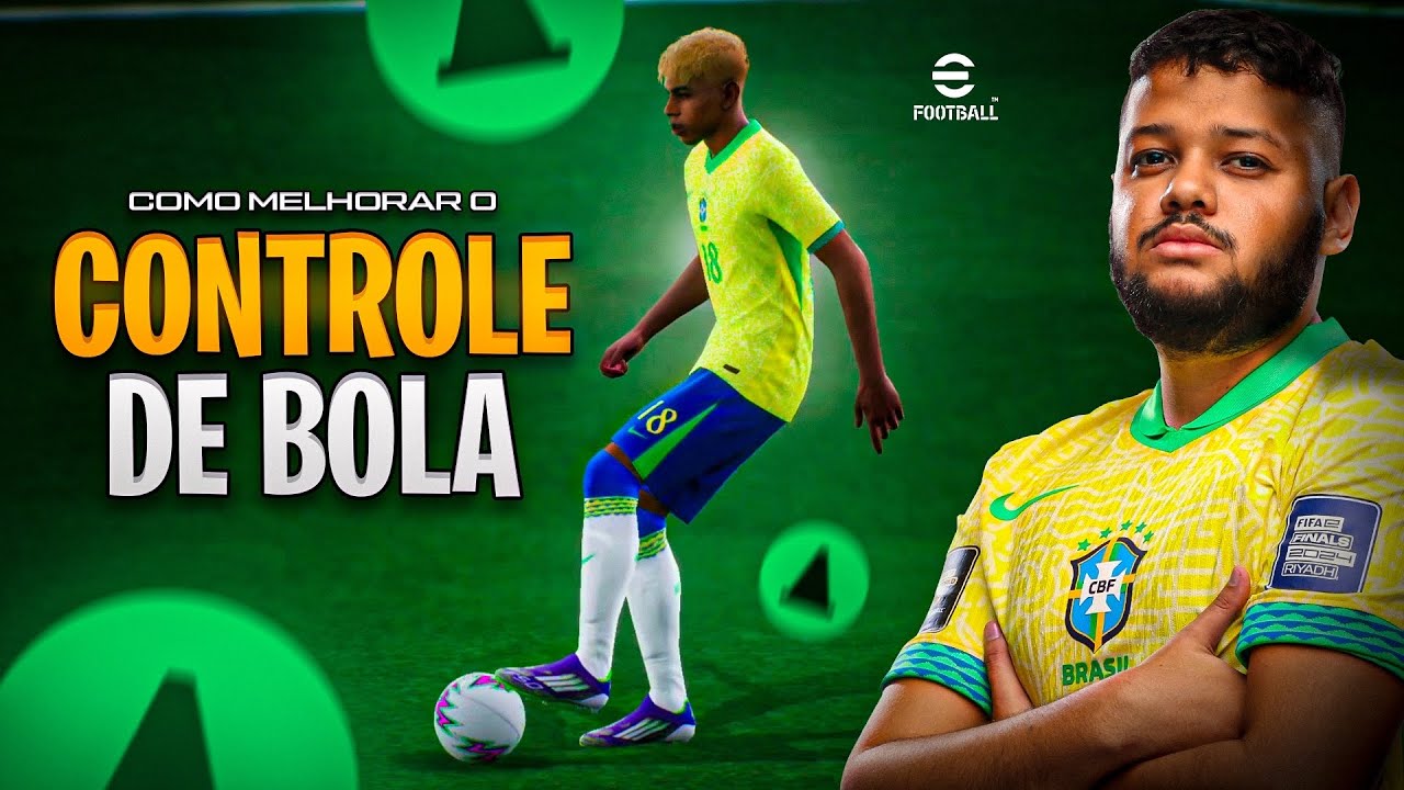APRENDA O MELHOR CONTROLE DE BOLA no Efootball 26 Mobile