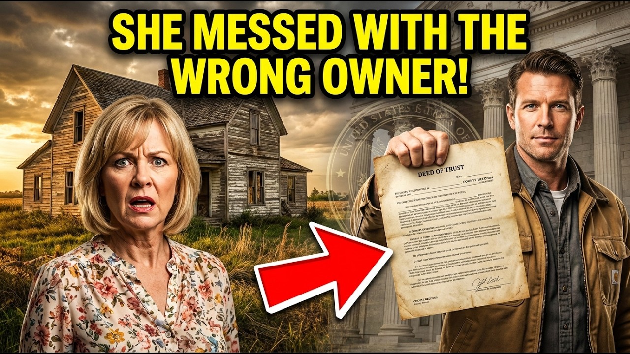 HOA Karen Lost It When I Returned to My 80-Year-Old Farm — She Forgot I Still Own the Land🏡HOA,