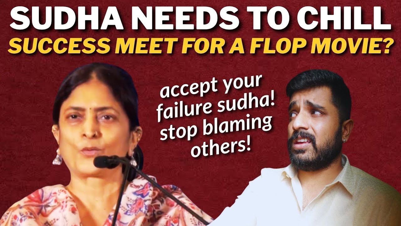 Parasakthi "Success Meet" Is A Cringe Fest | Sudha Kongara Prasad Is Arrogant Max Bruh!
