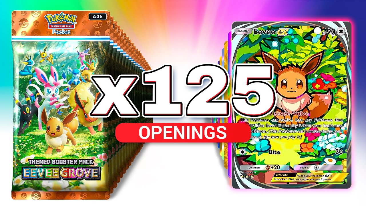 INSANE PULLS!!! EEVEE GROVE MAX PACK OPENING!!