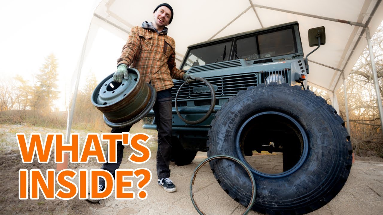 What's Inside My Iveco VM90 4x4 Wheels? Split Rim Tear Down