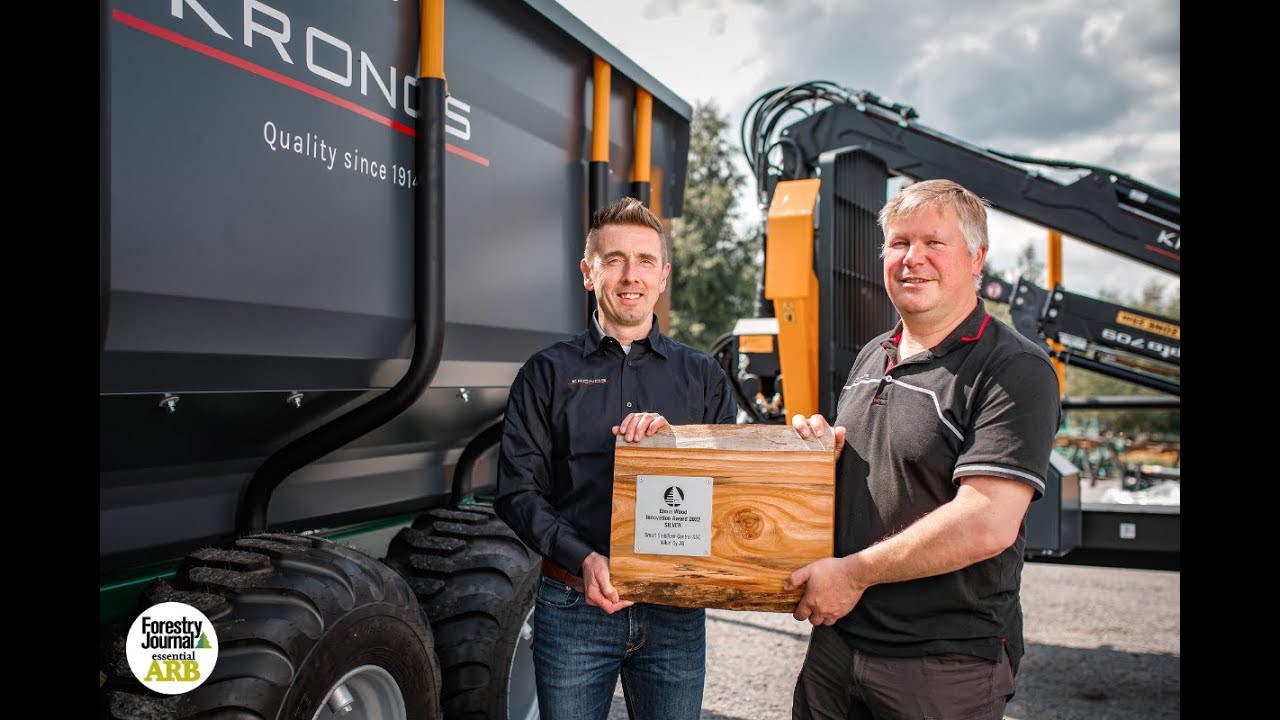 Elmia Wood 2022 I Award-winning Kronos Forestry Cranes with Dennis Grankvist
