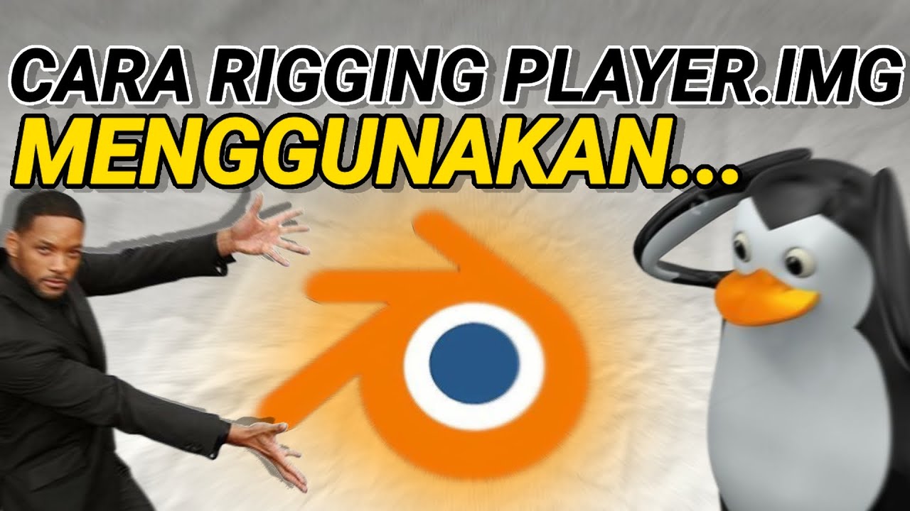 TUTORIAL‼️RIGGING PLAYER.IMG GTA SAN - MENGGUNAKAN SOFTWARE BLENDER 3D