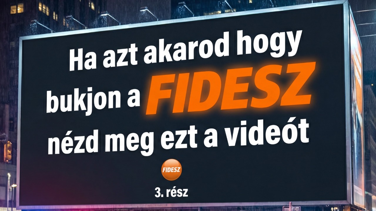 Ha azt akarod hogy, bukjon a FIDESZ n&eacute;zd v&eacute;gig ezt a vide&oacute;t!