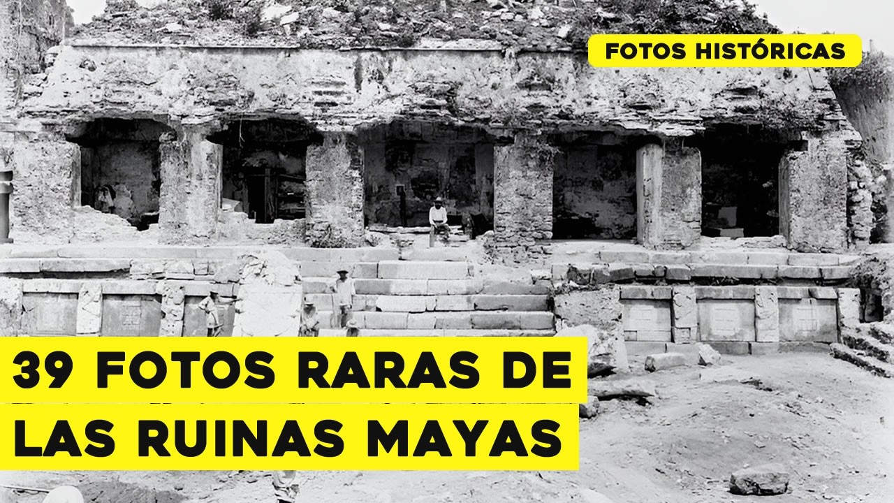 39 Fotos raras del descubrimiento de las Ruinas Mayas