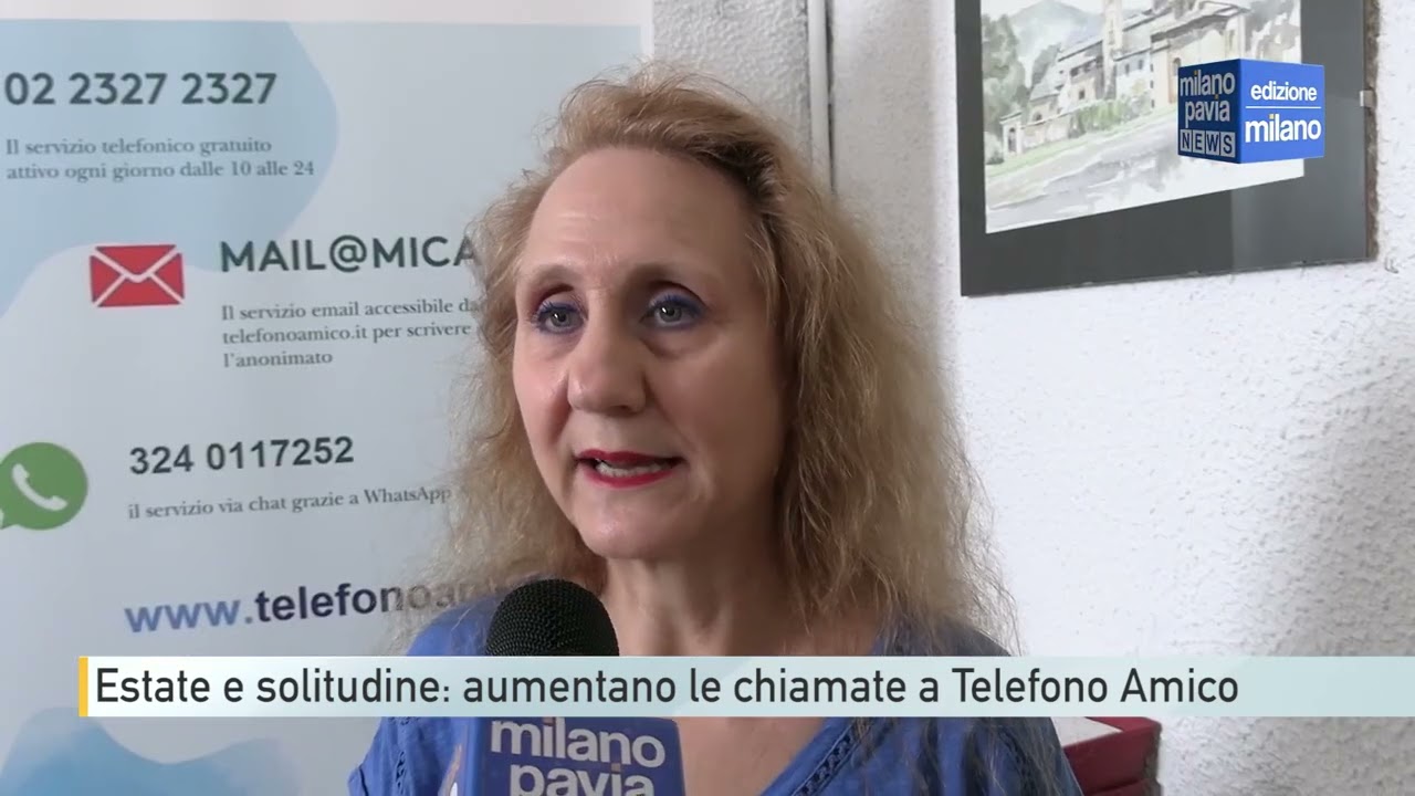 Milano, estate e solitudine: aumentano le richieste di aiuto a Telefono Amico